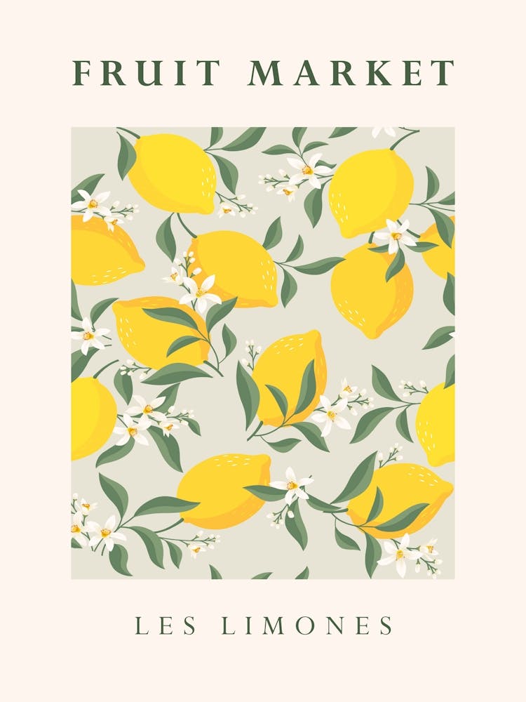 Kitchen Fruit Market - Lemons