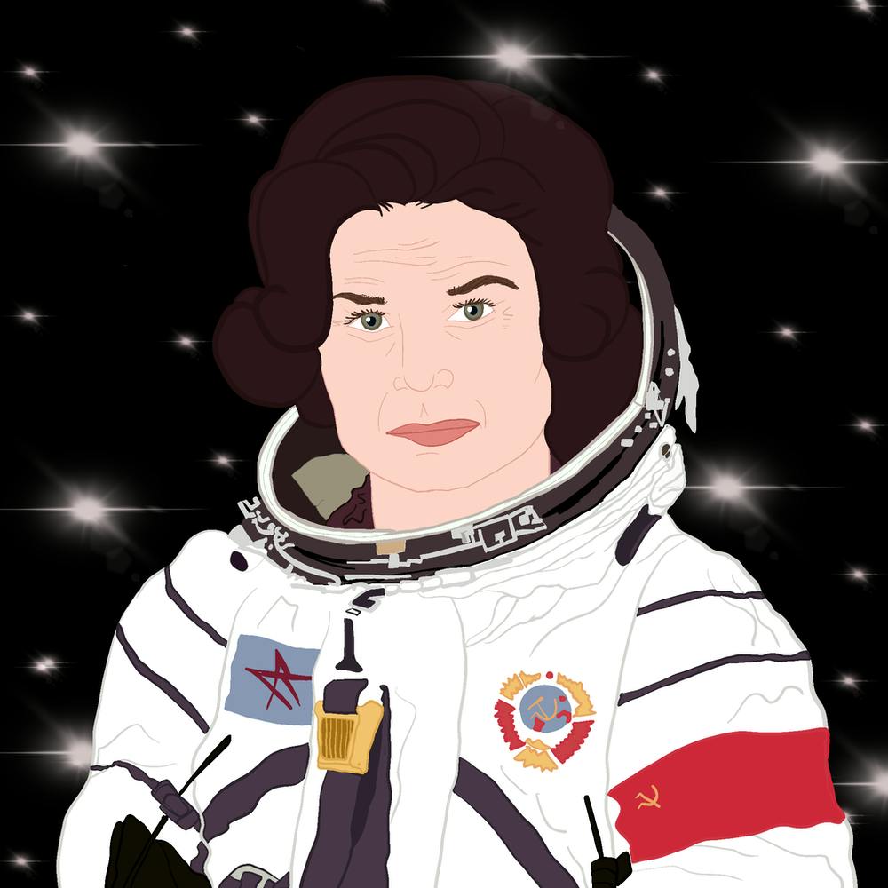Astronaut Valentina Tereshkova - Inspiring women in STEM collection 