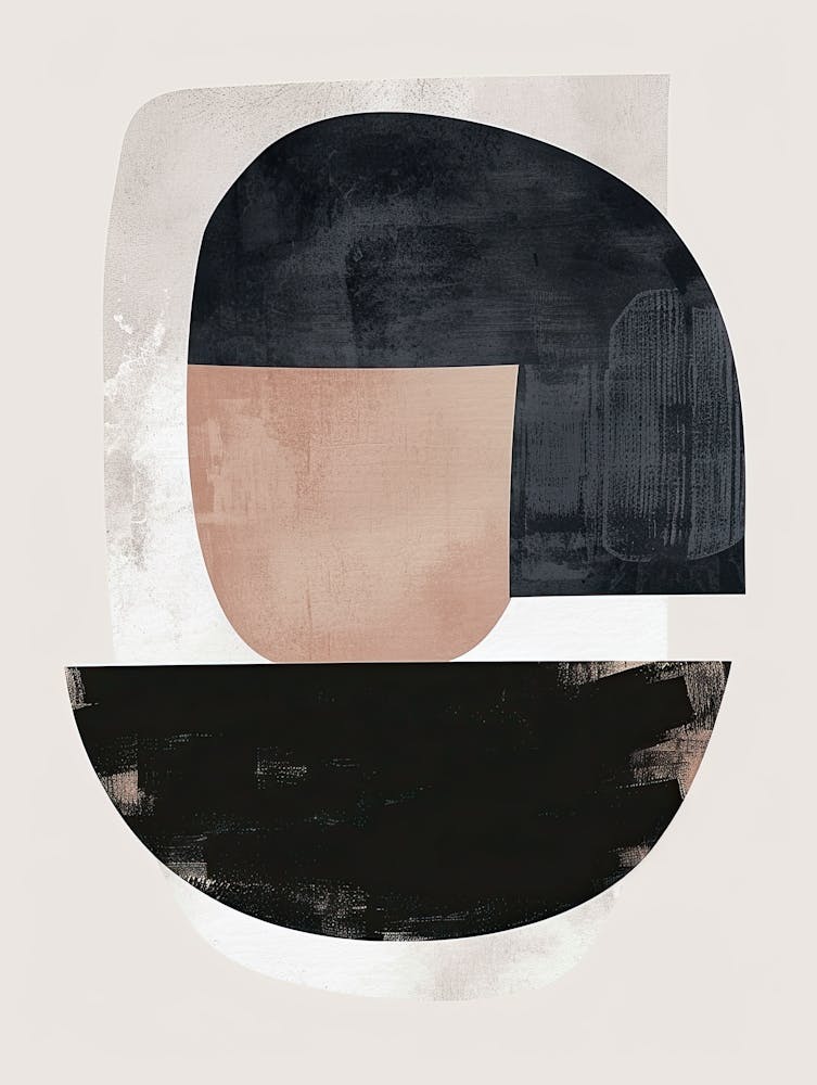 Ausgewogenes Mosaik Bauhaus Minimalistisch