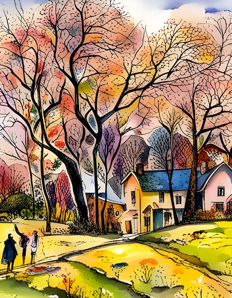 Autumn In The Village