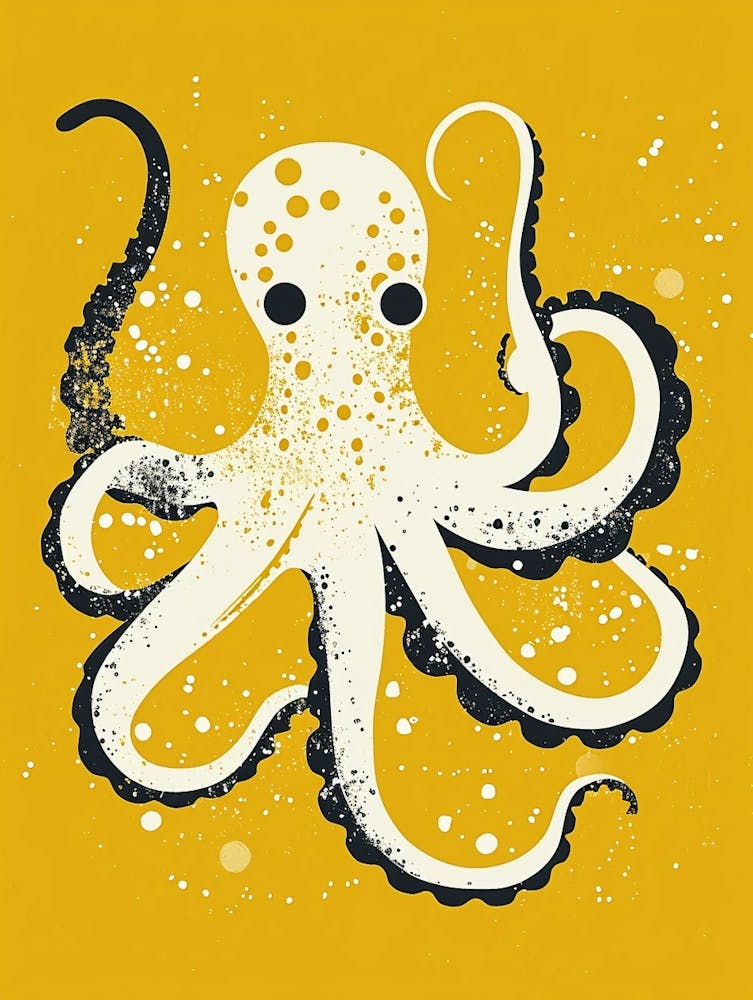 Yellow Octopus 5