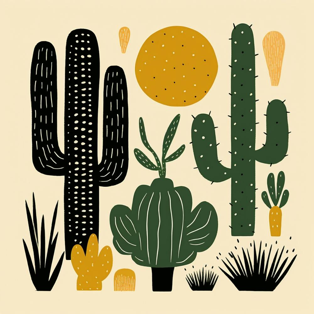 Cactus Set 3