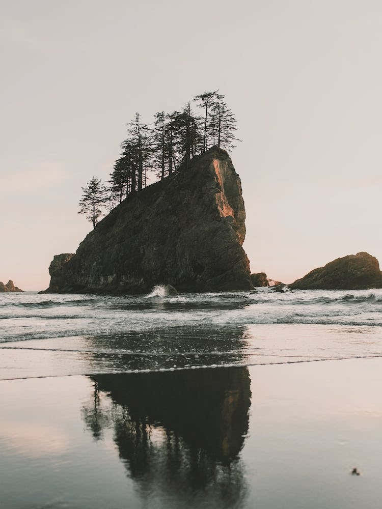 Oregon Beach Boulder