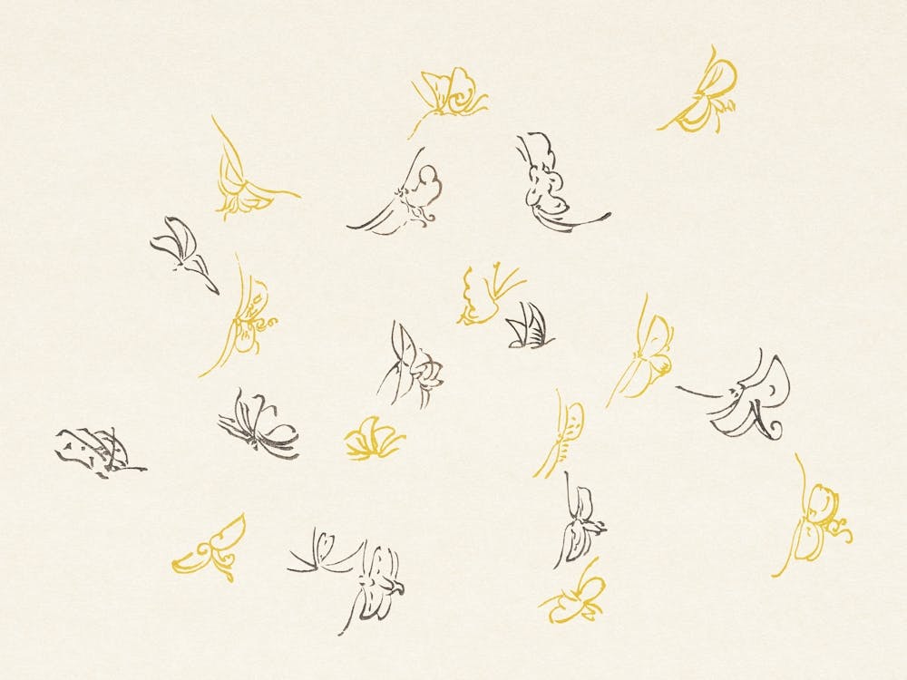 Butterfly Print, Cho Senshu (3) 1