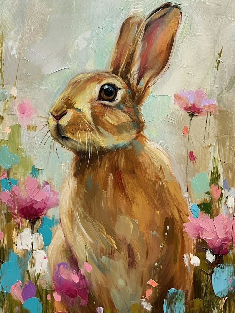 Cinnamon Rabbit Painting 4