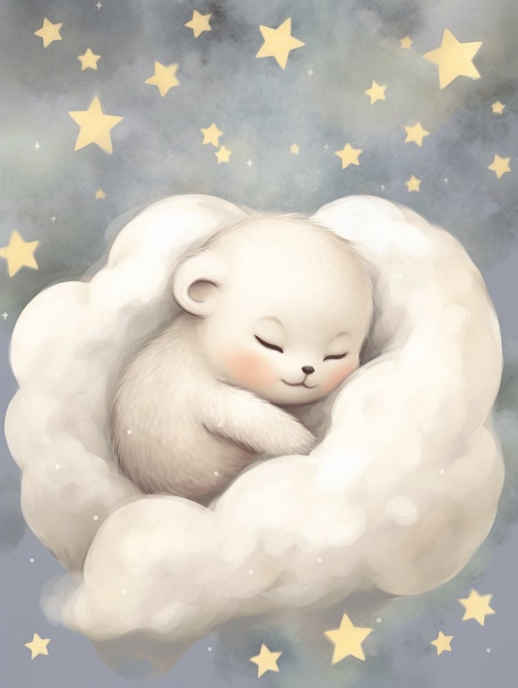 Sleeping Baby Seal Pup