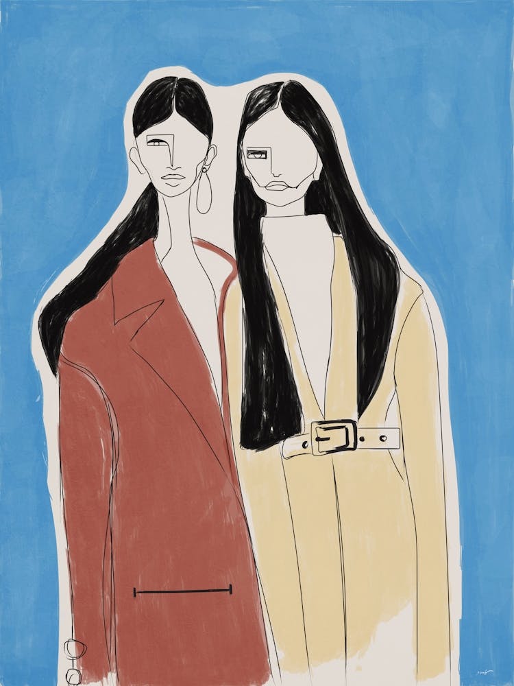 Fashion Friends Sketch