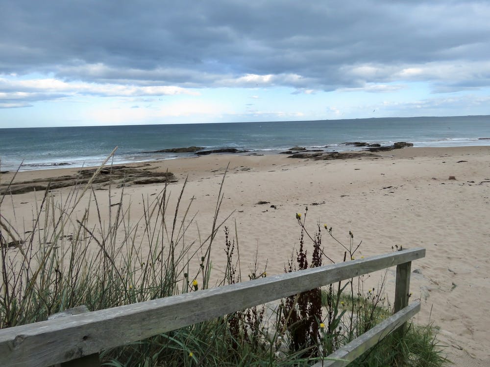 Sand Dunes Moody Landscape Beach Scotland