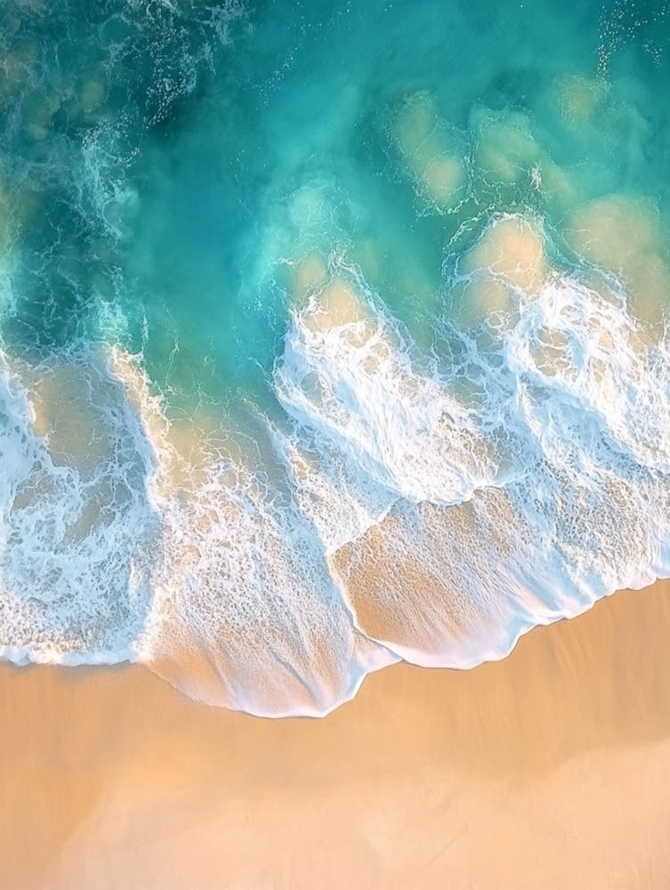 Aerial View Of A Beach 129