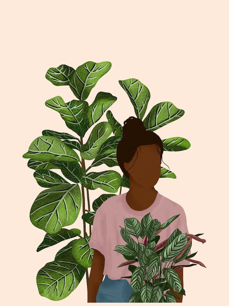 Chilling With Plants