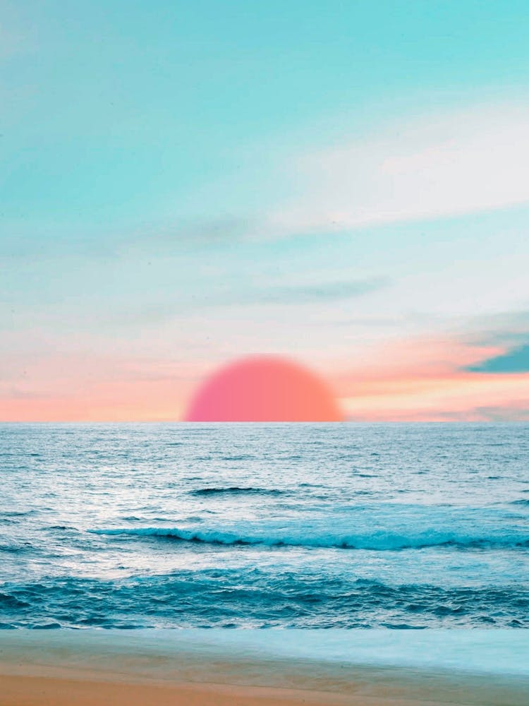 Sunset On The Beach 6