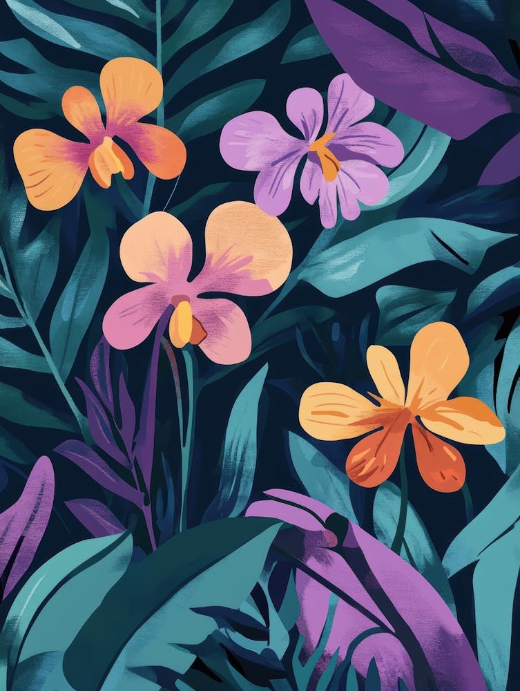 Tropical Flowers 22