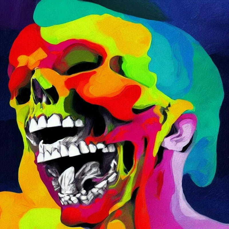 Colorful Skull