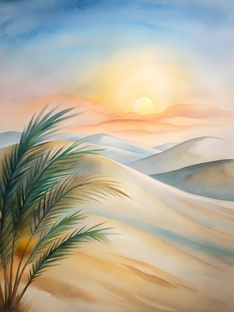 Sunset In The Desert 17