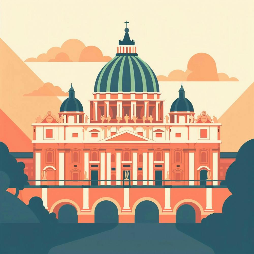 A Vatican City Vector Design Illustration 1720445017 1