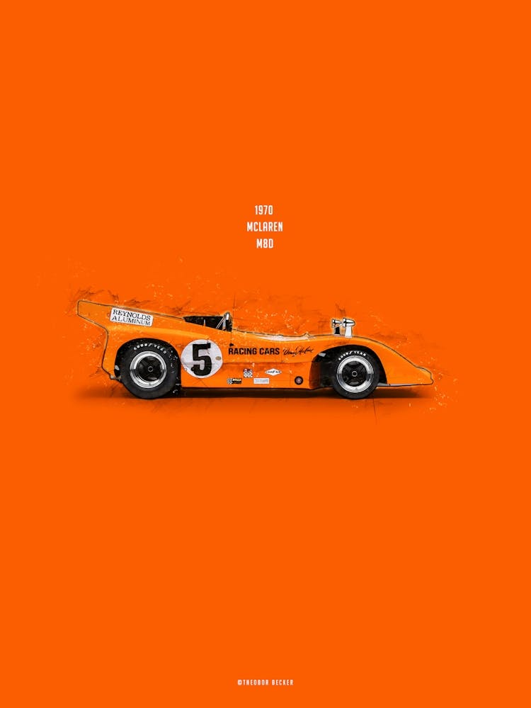 Cars in Colors, Mclaren Can-Am