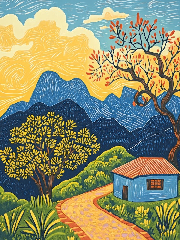 House In The Mountains 1