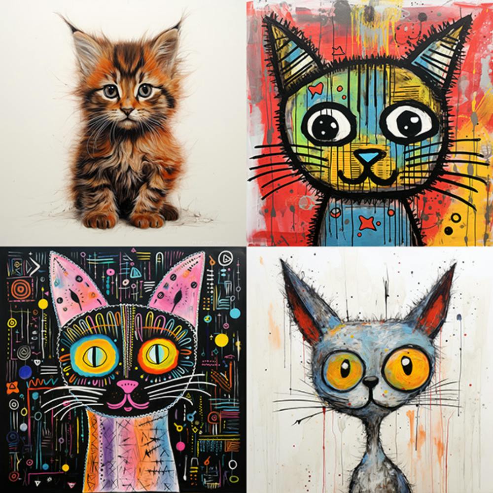 Cats On Canvas