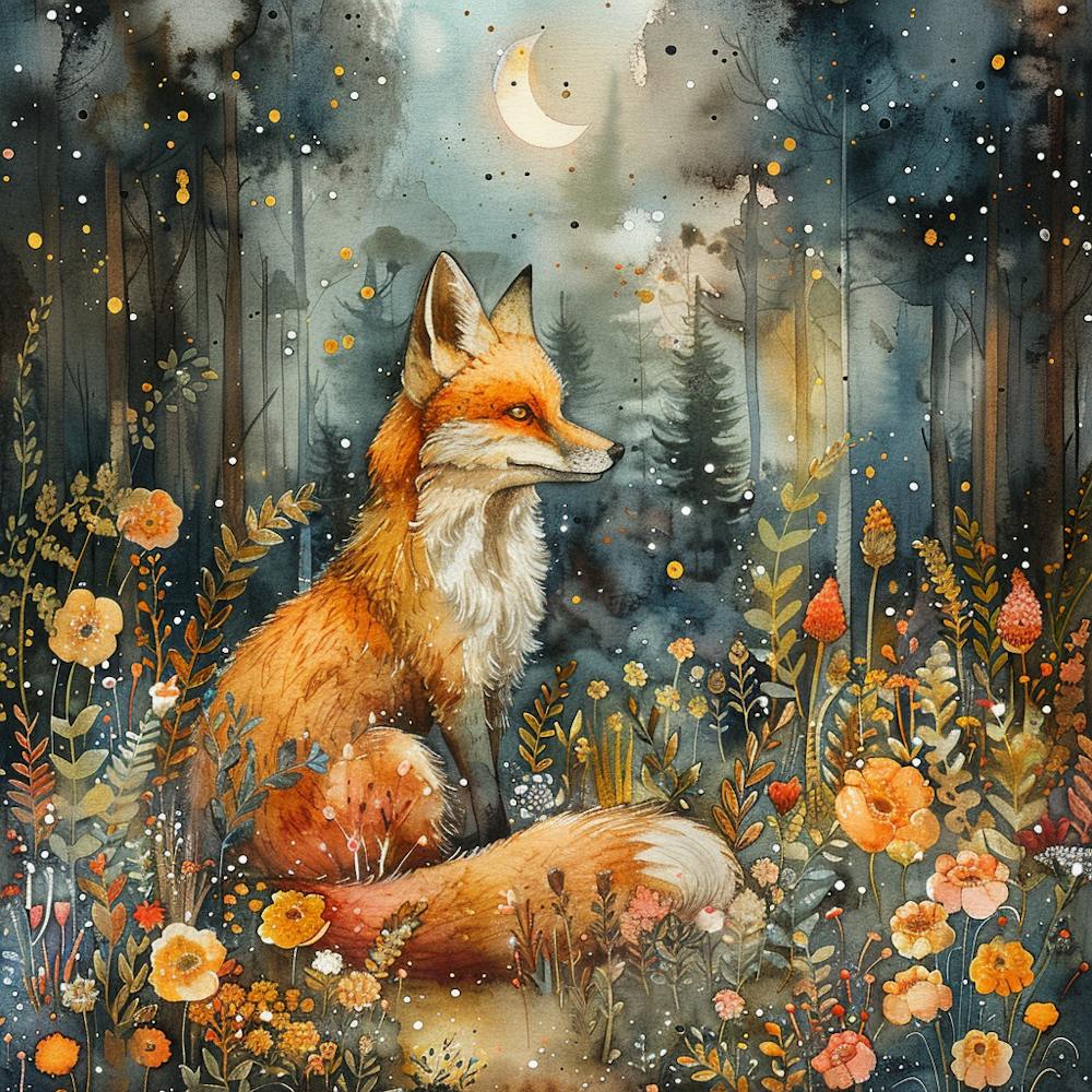 Fox In The Forest 1