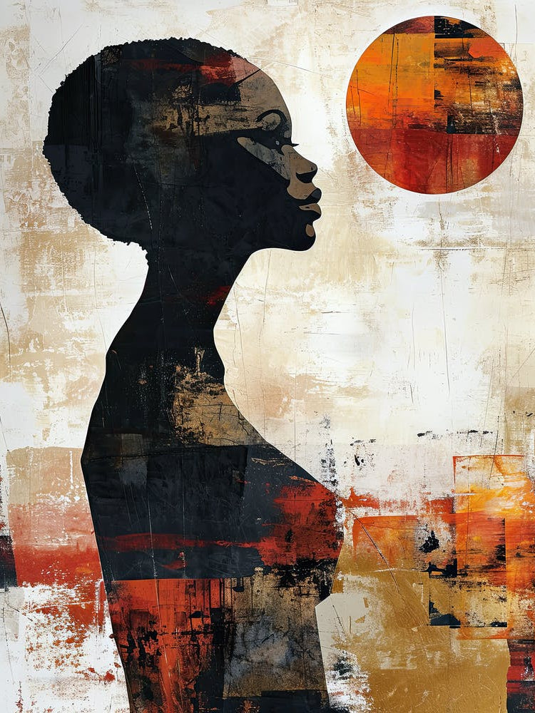 Boho Essence; African Woman