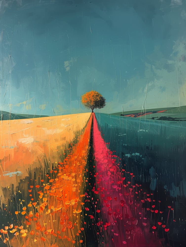 Einsamer Baum