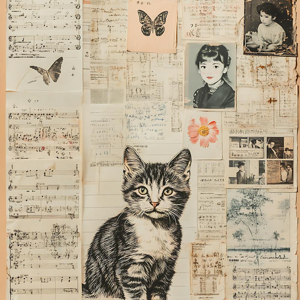 Cat On Paper 2