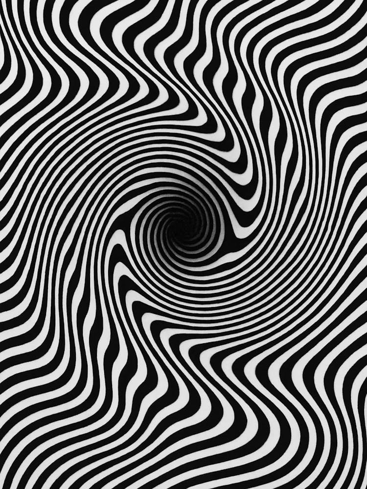Black And White Optical Illusion 1