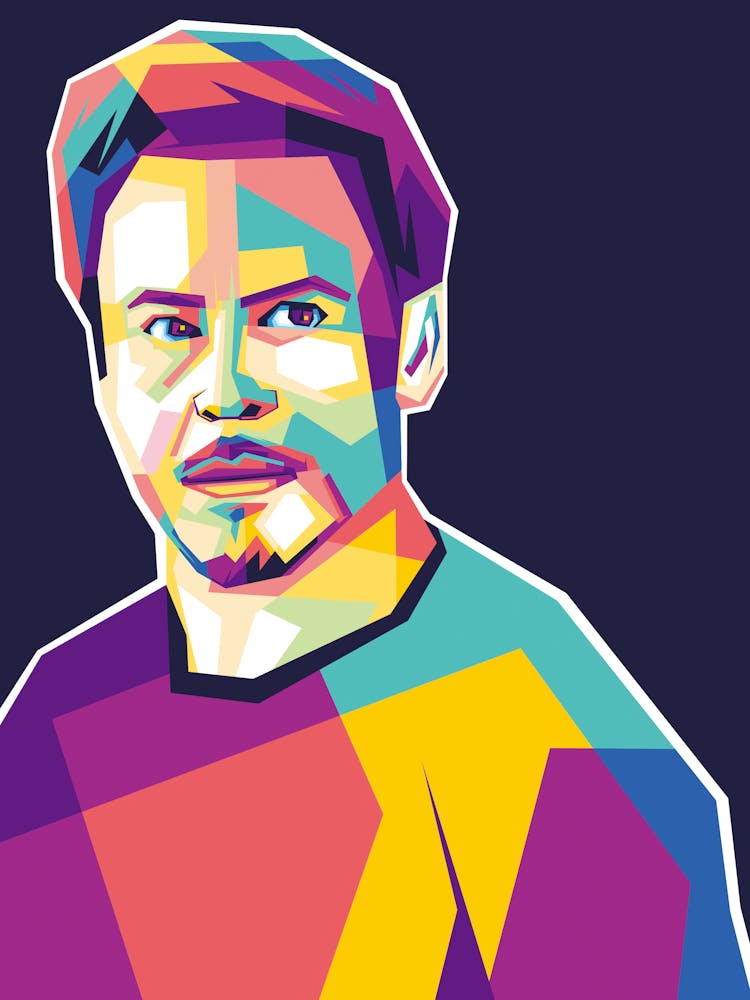 Tony Stark Popart Wpap