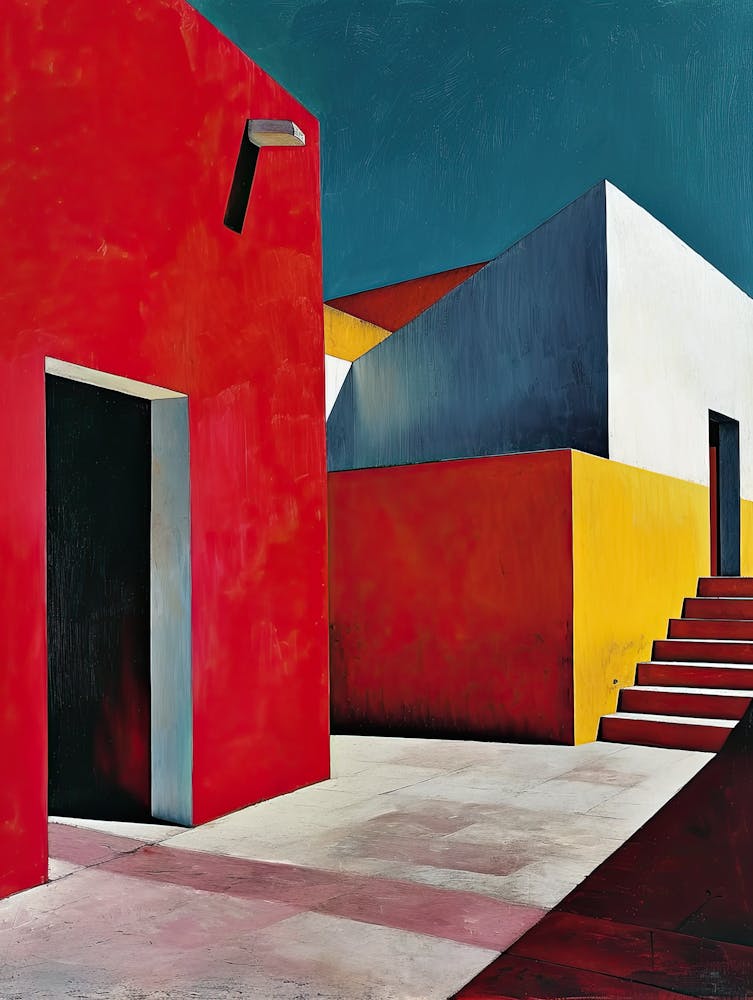 'The House' Minimalism, Surrealism