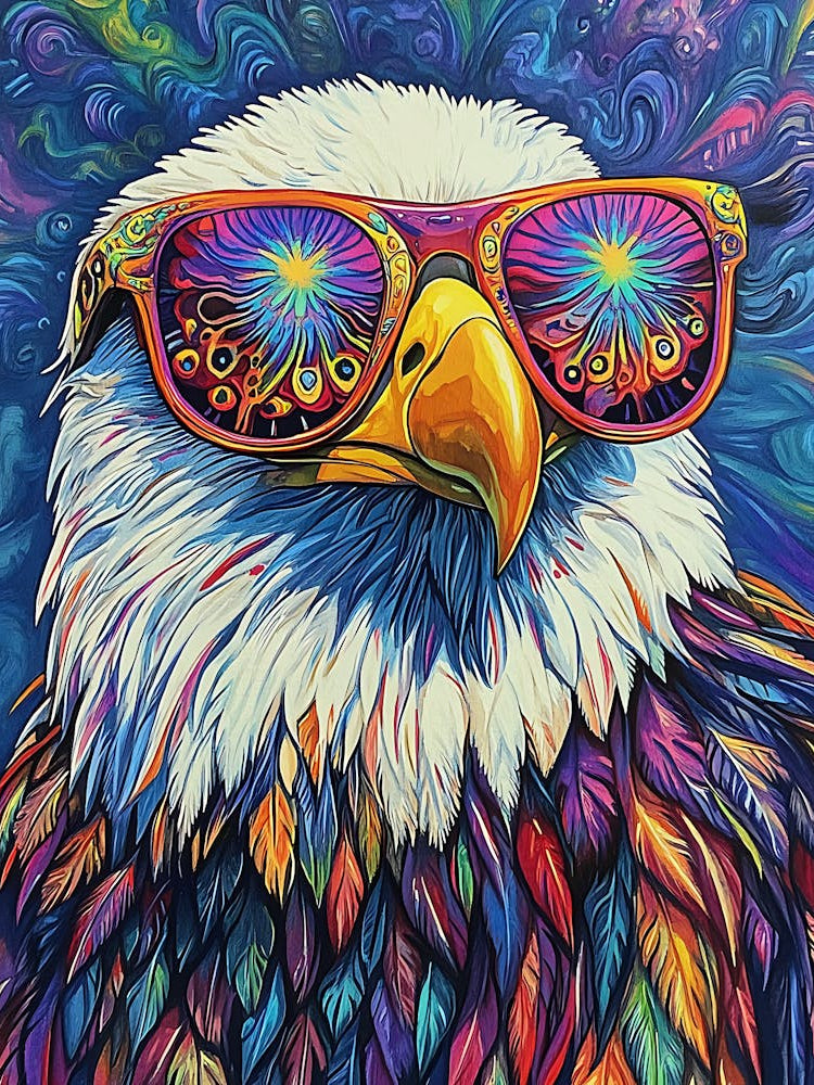 Eagle With Sunglasses 14