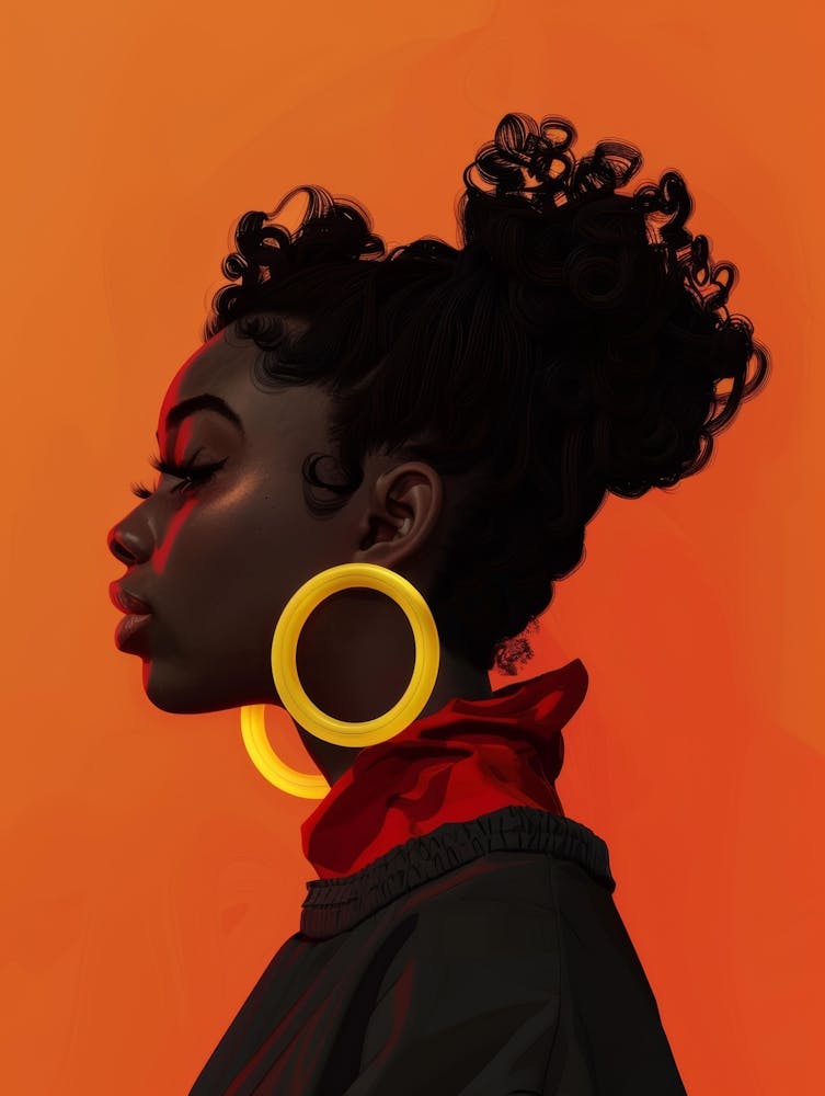 Portrait Of African Woman 87
