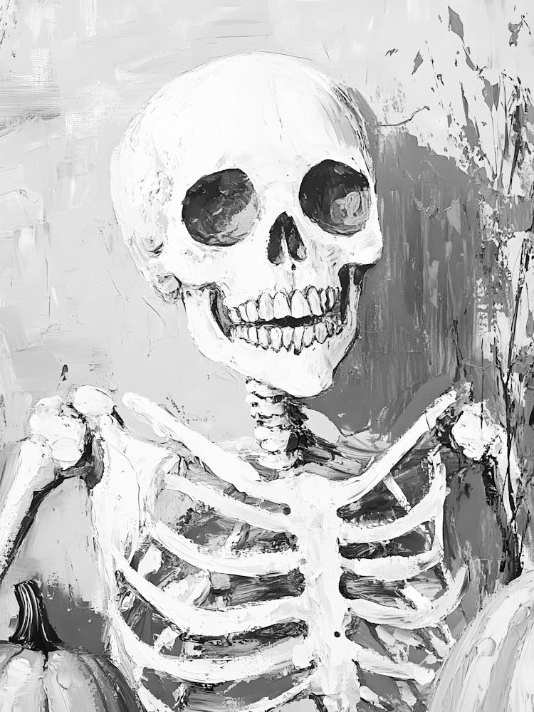 Skeleton Painting 2