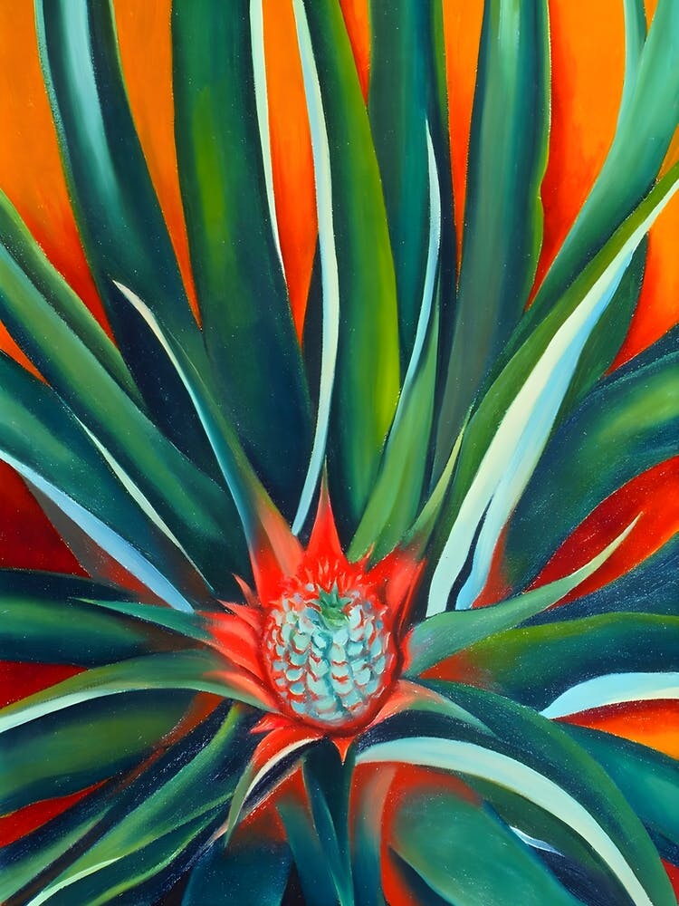 Georgia O'Keeffe - Pineapple Bud,1939