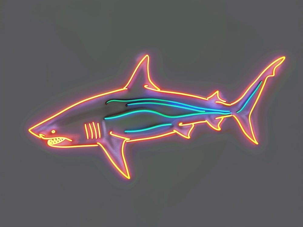 Neon Orange Carpet Shark 6