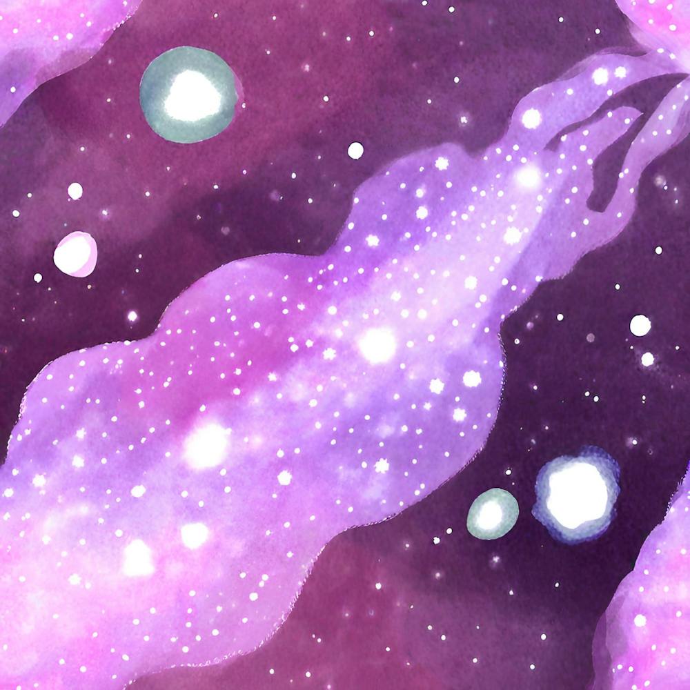 Galaxy purple 3