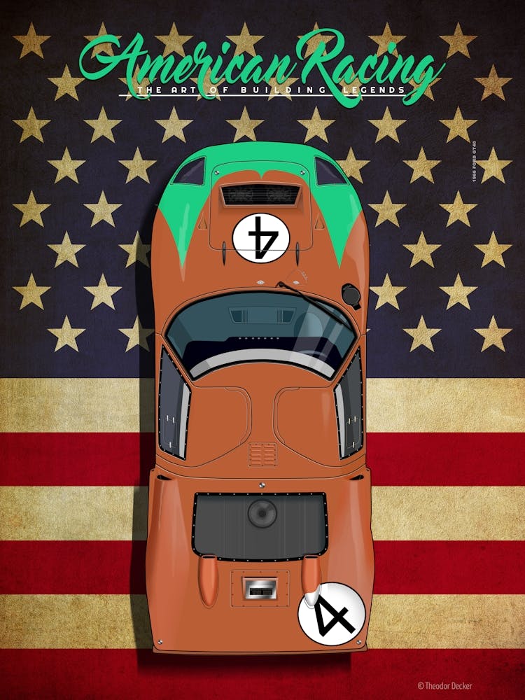 American Racing Ford GT40 Nr.4