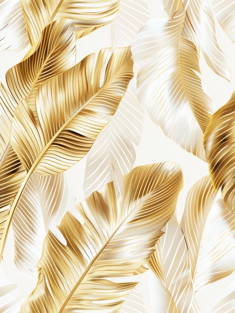Gold Leaf Pattern