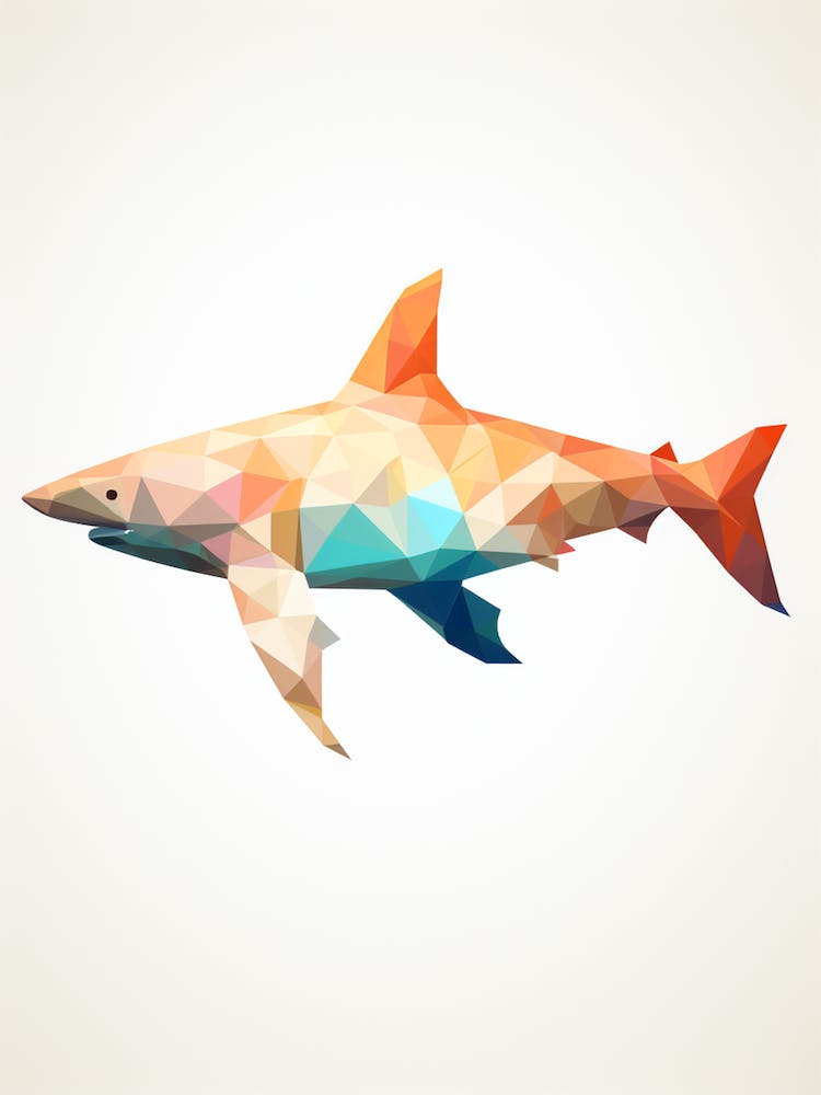 Minimalist Shark Shape 13