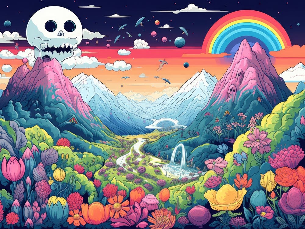 Skeleton In The Sky