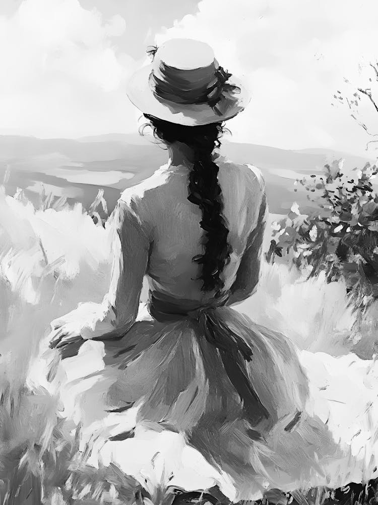 Black And White Painting 112