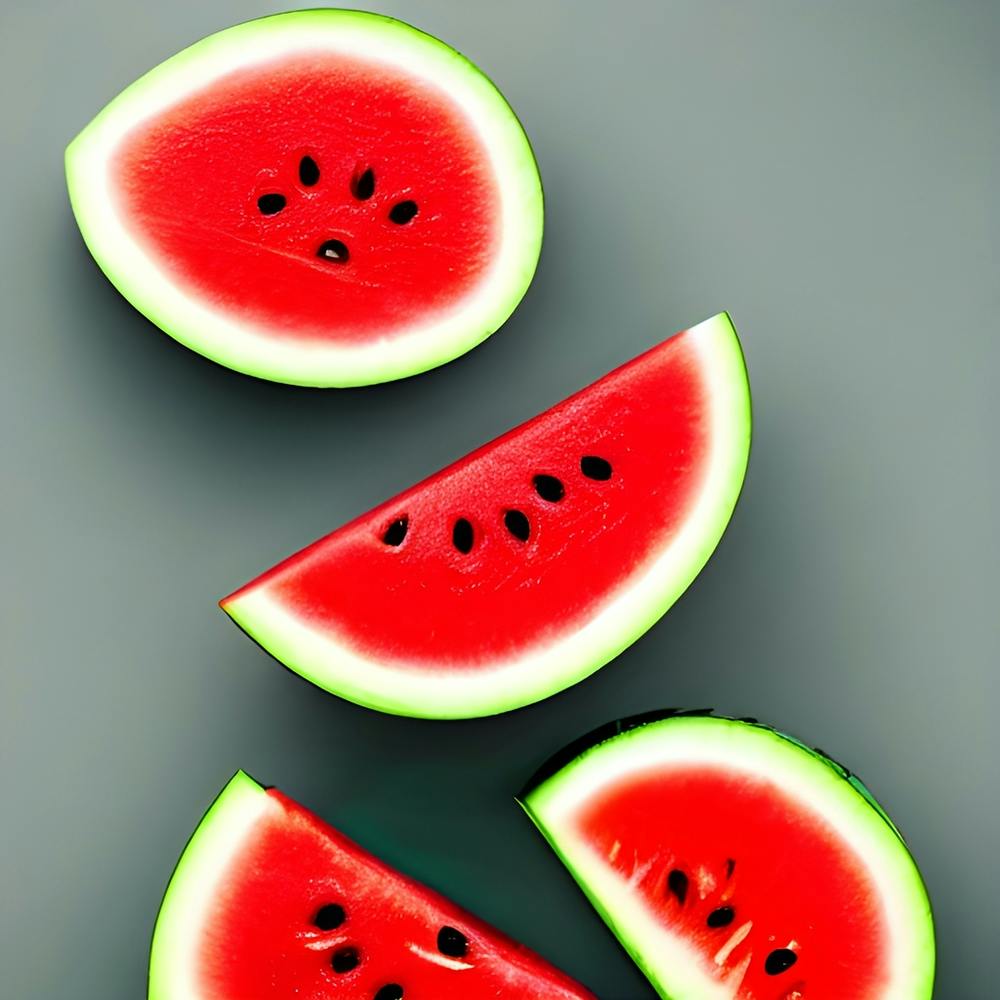 Wassermelone Minimalistisch