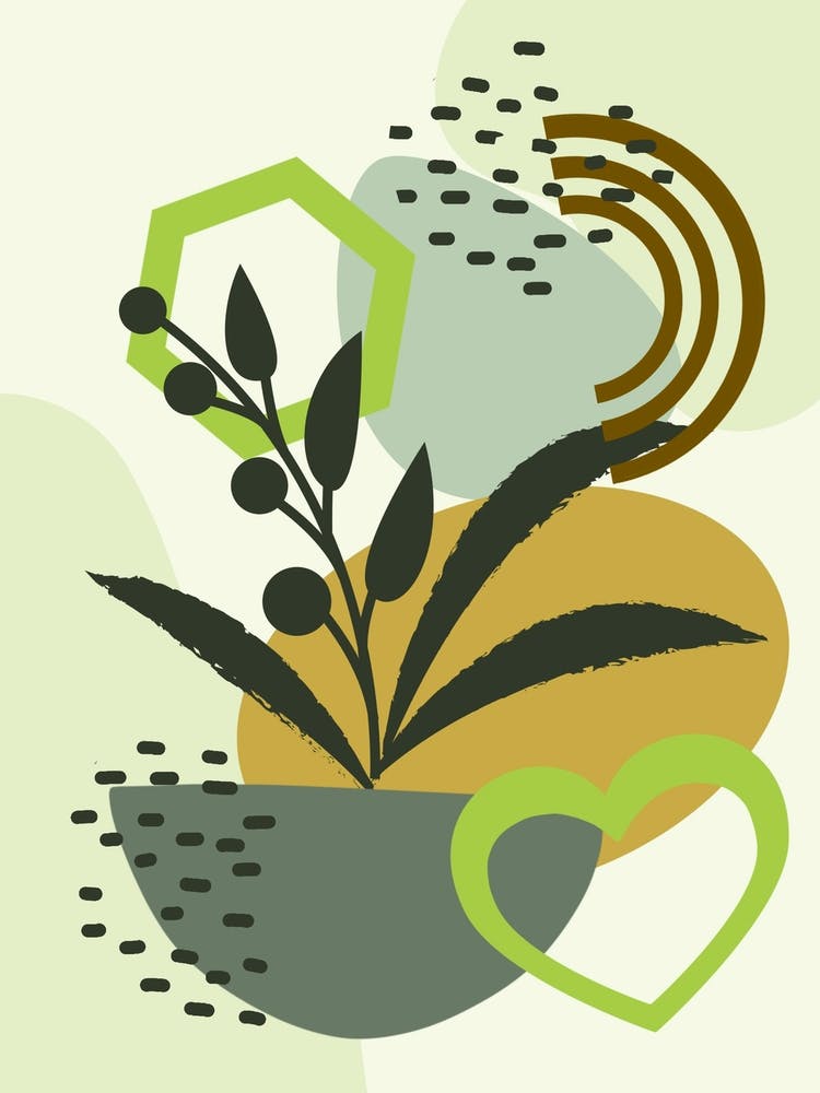Flower In A Bowl