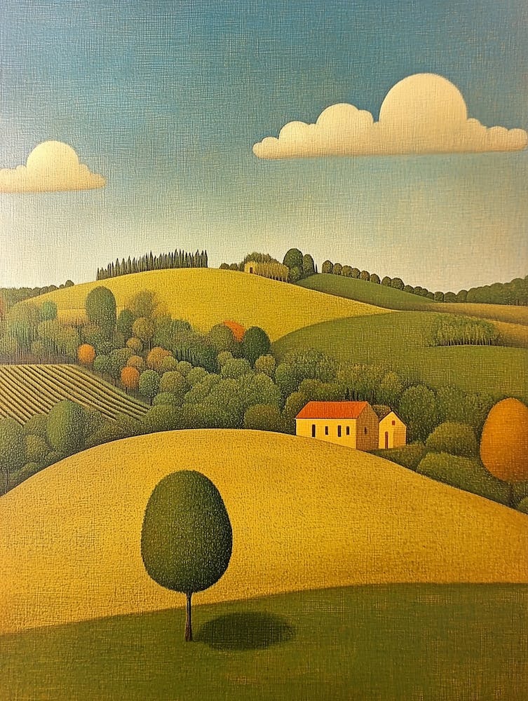 Farm In The Countryside