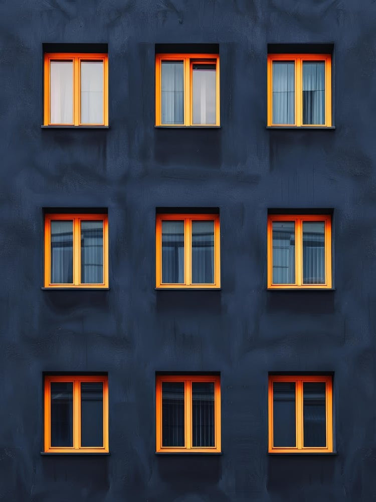 Windows On A Building 1
