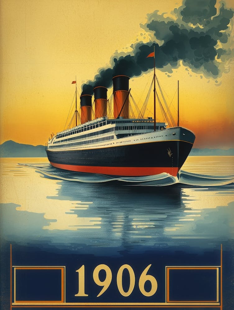 Aihrgdesign A Vintage Travel Poster Of A Luxury Steamship Sai A7a0ace0 Bce2 48b0 80f3 39a4c821d832 1