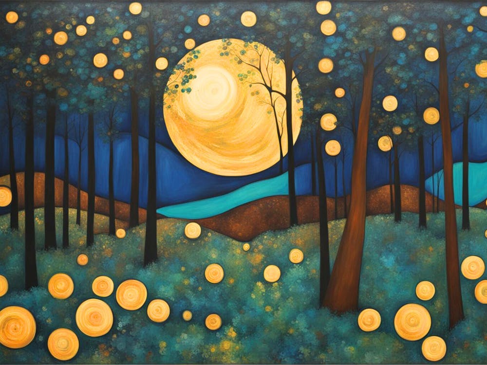 Moonlight In The Woods 2