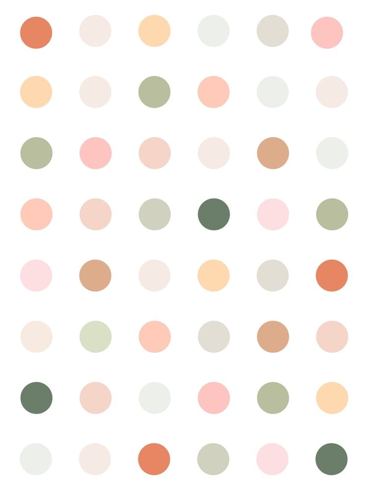 Pastel Polka Dots