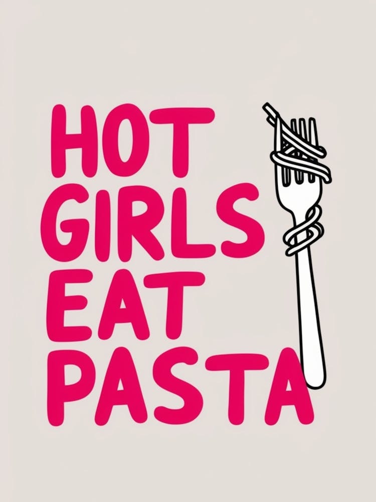 Hot Girls Eat Pasta 9