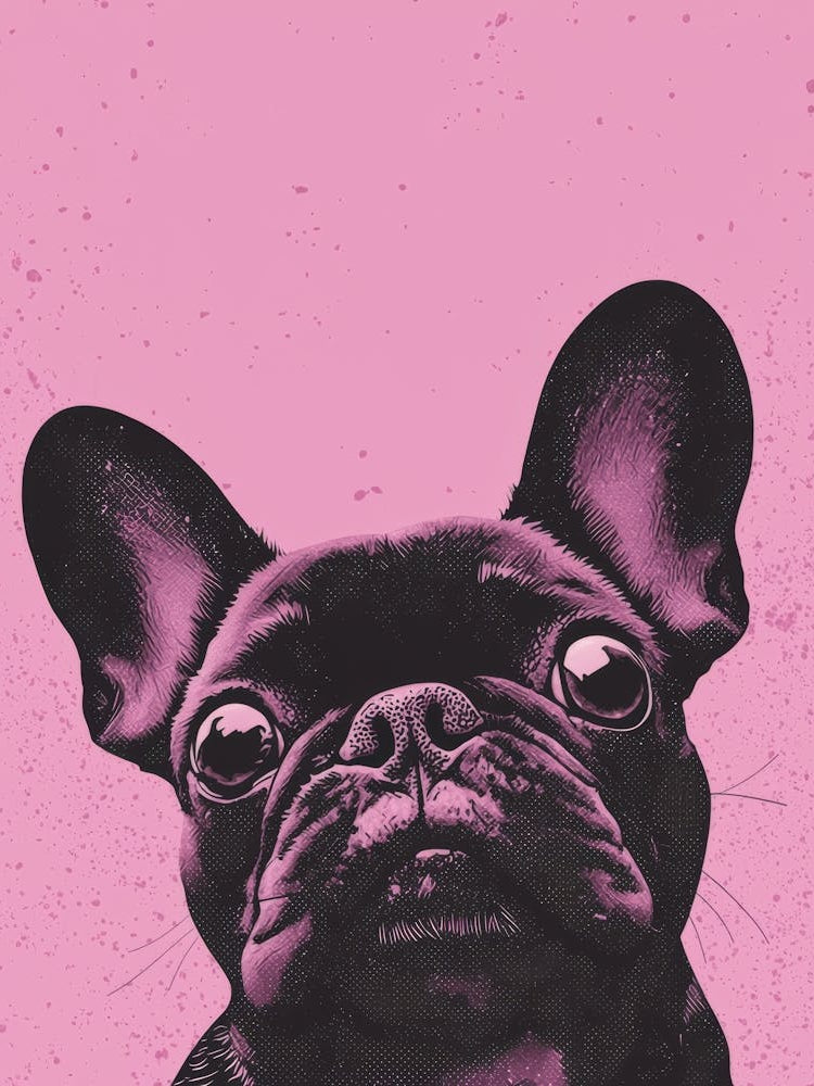 French Bulldog.Generated AI.