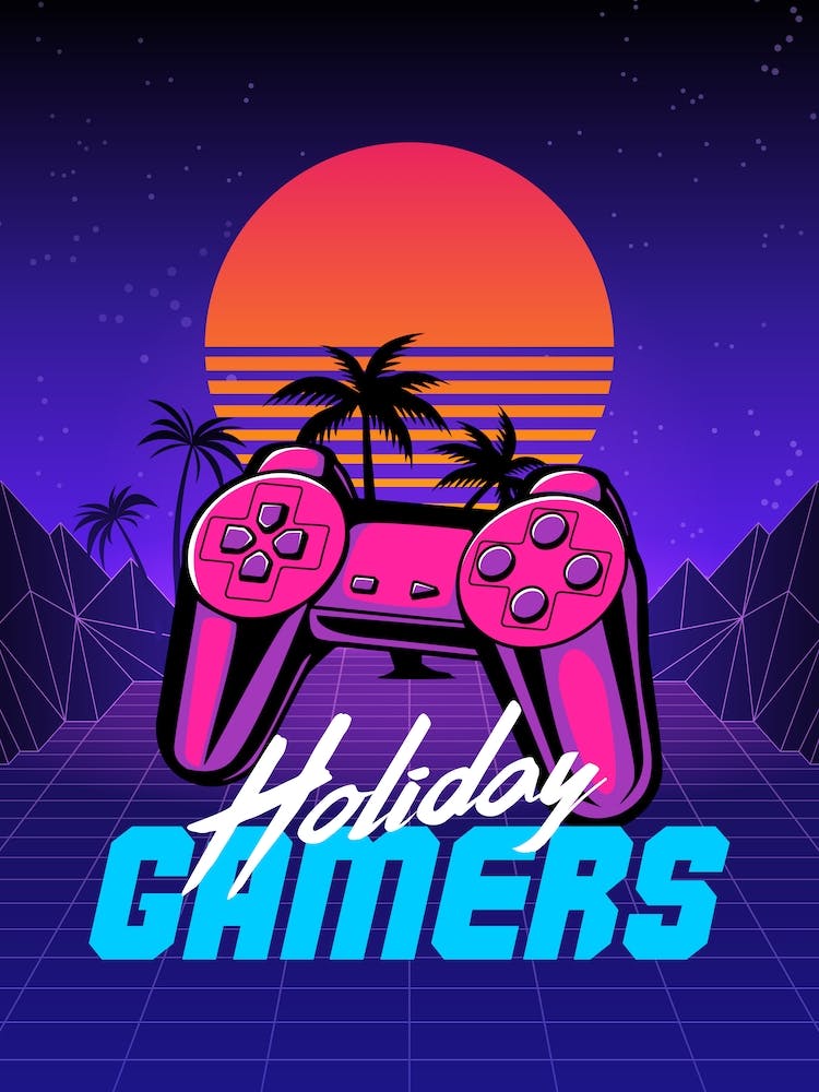 Gamer - synthwave retrowave vaporwave
